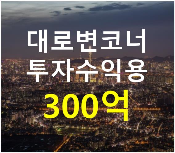 서울 강남구 대치동 대로변 코너. 은마아파트 접한 상권. 매매 매물번호 12409 사진 1