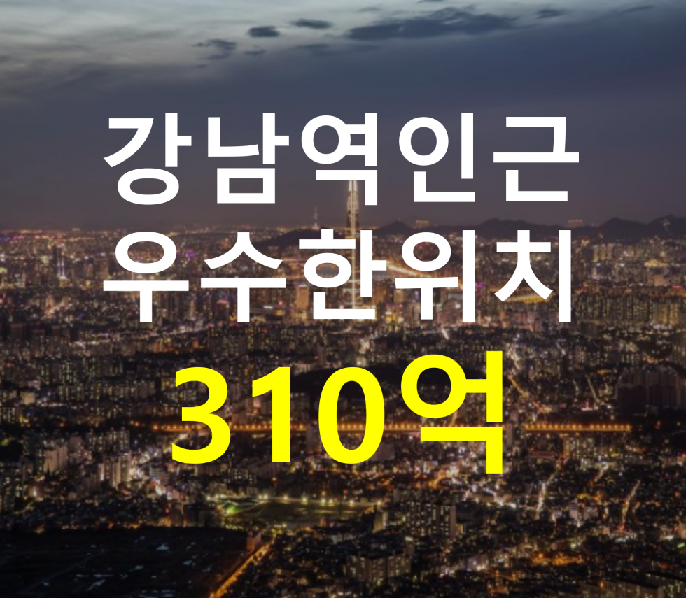 서울 강남구 역삼동 강남역 인근. 접근성 용이. 매매 매물번호 12799 사진 1